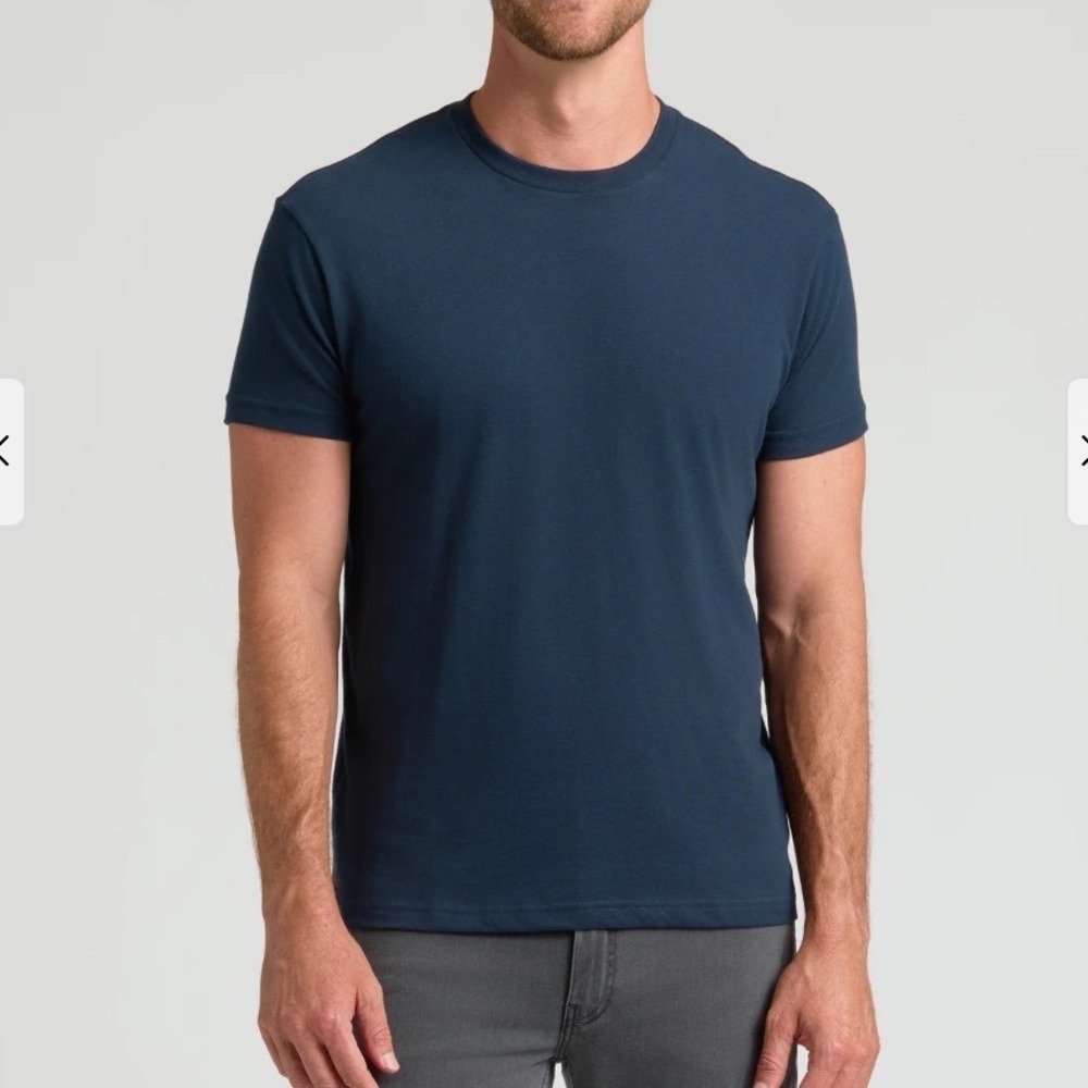 3 Pack Mens True Classic TShirts 2XL Military Green Carbon Navy Blue TCT4000 New - Picture 3 of 7